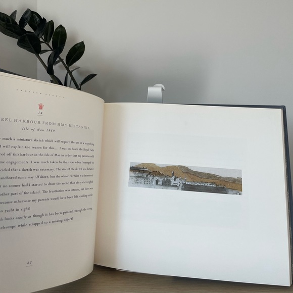 HRH The Prince of Wales Watercolours Coffee Table Book - Picture 3 of 3